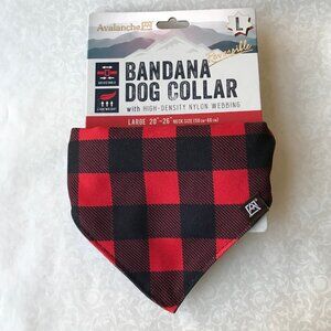 Dog Avalanche Reversible Bandana Dog Collar High Density Nylon Webbing